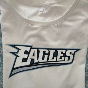 Eagles Graphic White T-Shirt